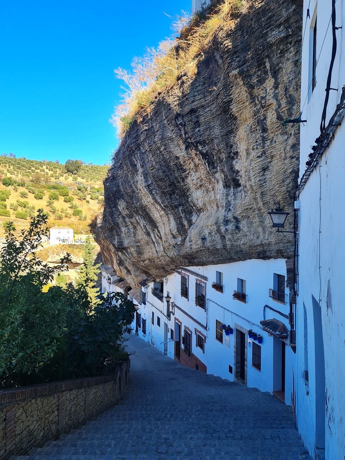 Rue troglodyte de Setenil de las Bodegas