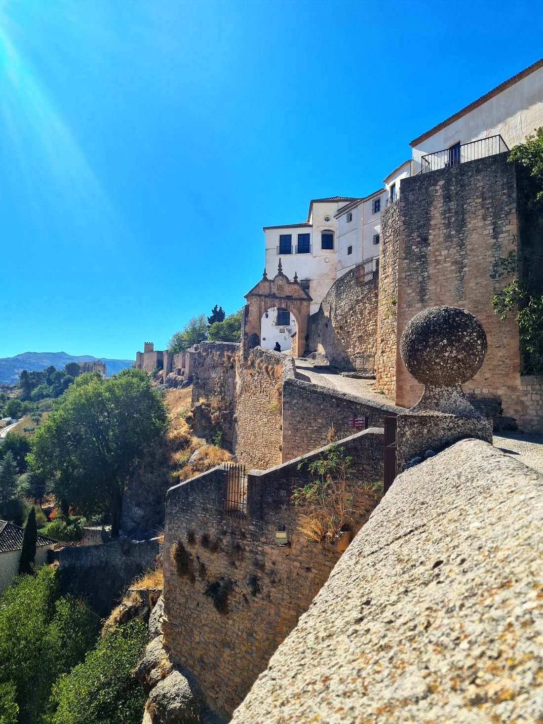 Remparts d'une ville andalouse